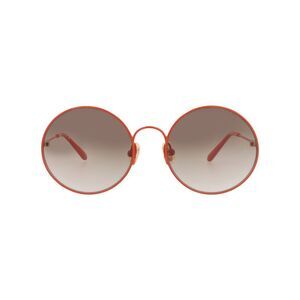 Chloé Round-Frame Metal Sunglasses Orange Unisex-Child